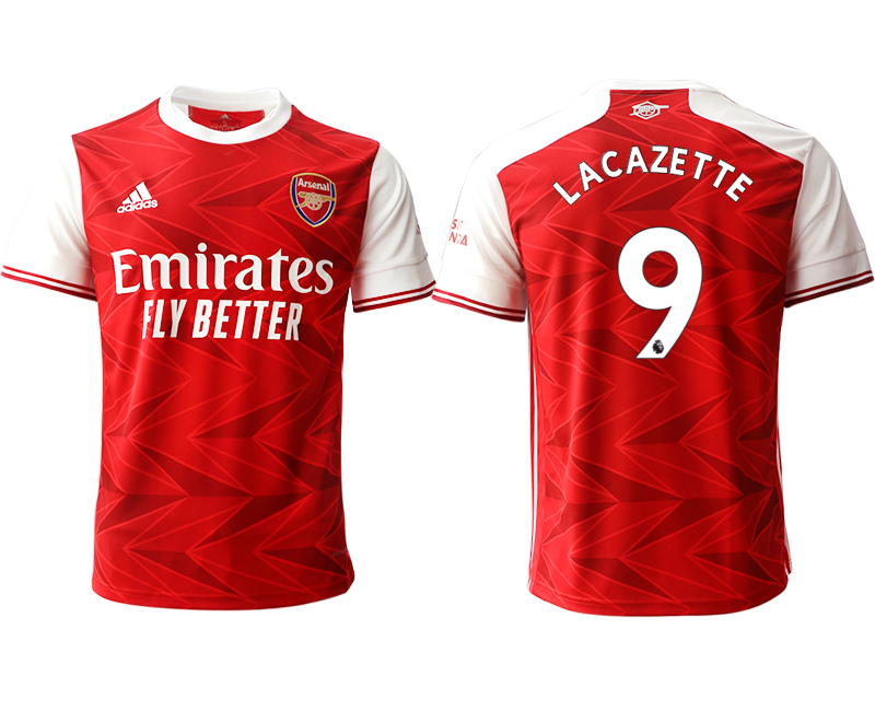 Men 2020-2021 club Arsenal home aaa version #9 red Soccer Jerseys->arsenal jersey->Soccer Club Jersey
